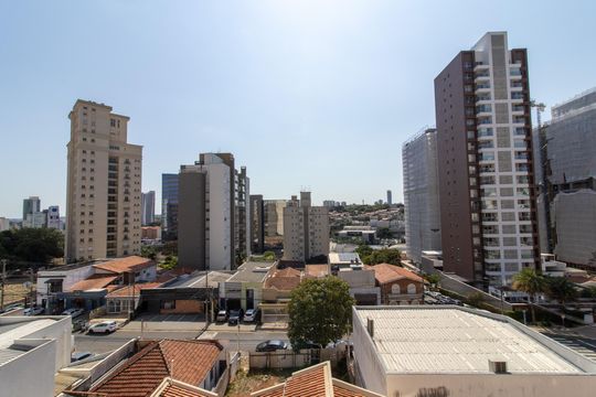 Vista Quarto - Varanda de apartamento para alugar com 2 quartos, 58m² em Cambuí, Campinas