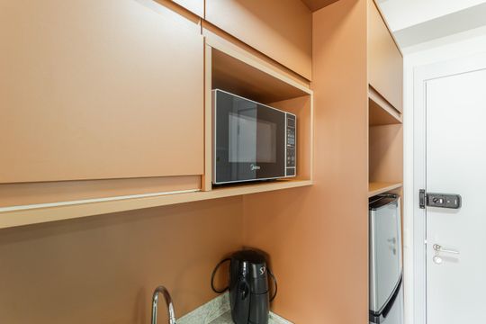 Cozinha de kitnet/studio para alugar com 1 quarto, 29m² em Planalto Paulista, São Paulo