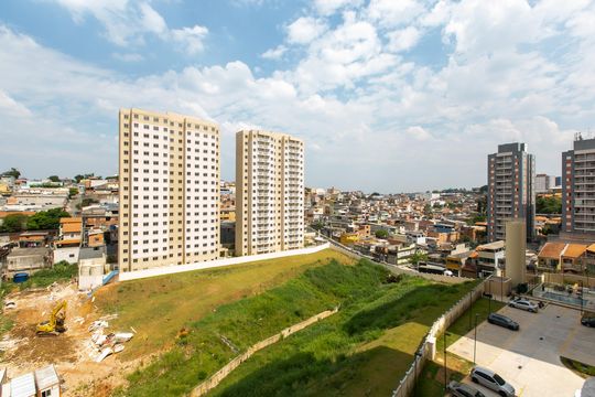 Vista do Quarto 1 de apartamento para alugar com 2 quartos, 35m² em Vila Carmosina, São Paulo