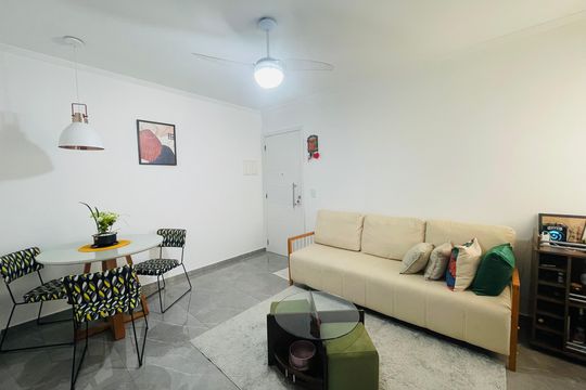 Sala de apartamento à venda com 2 quartos, 58m² em Centro, Guarulhos