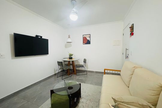 Sala de apartamento à venda com 2 quartos, 58m² em Centro, Guarulhos