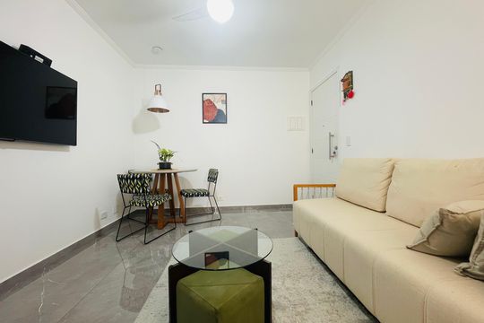 Sala de apartamento à venda com 2 quartos, 58m² em Centro, Guarulhos