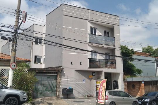 Fachada de apartamento à venda com 2 quartos, 55m² em Água Fria, São Paulo