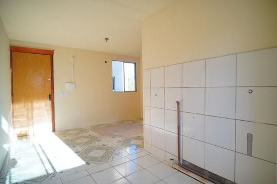 Cozinha de apartamento para alugar com 2 quartos, 42m² em São Miguel, São Leopoldo