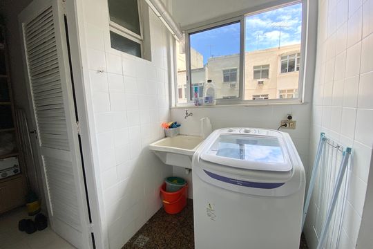 Área de Serviço de apartamento à venda com 2 quartos, 79m² em Copacabana, Rio de Janeiro