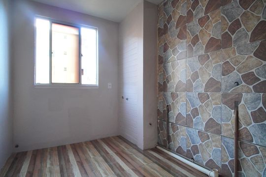 Cozinha de apartamento para alugar com 2 quartos, 44m² em São Miguel, São Leopoldo