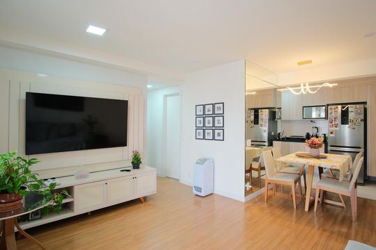 Sala de apartamento à venda com 2 quartos, 100m² em Vila Carrão, São Paulo