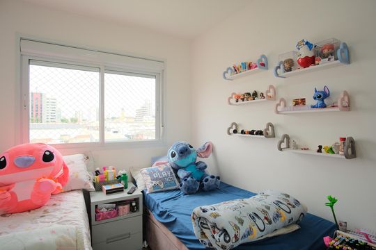 Quarto de apartamento à venda com 2 quartos, 100m² em Vila Carrão, São Paulo