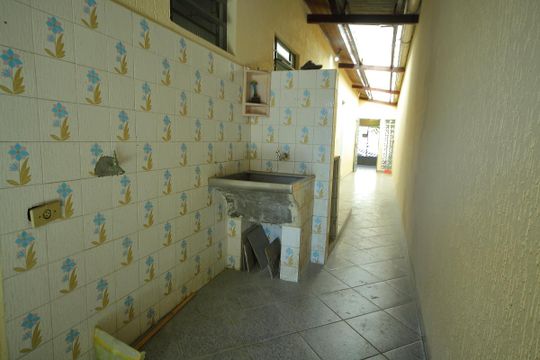 Área de Serviço de casa para alugar com 2 quartos, 110m² em Nova Petrópolis, São Bernardo do Campo