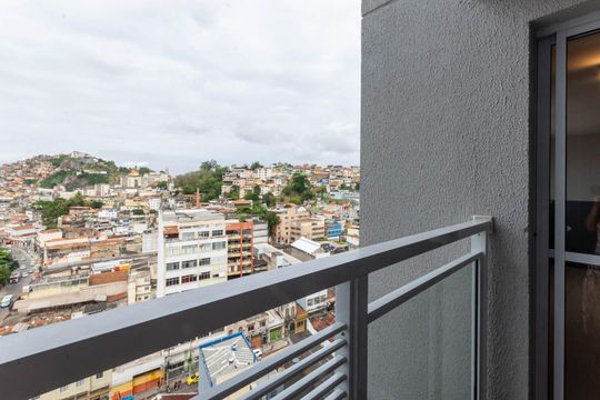 Vista de kitnet/studio à venda com 0 quarto, 32m² em Santo Cristo, Rio de Janeiro