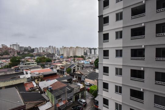 Vista de kitnet/studio à venda com 1 quarto, 18m² em Vila Plana, São Paulo