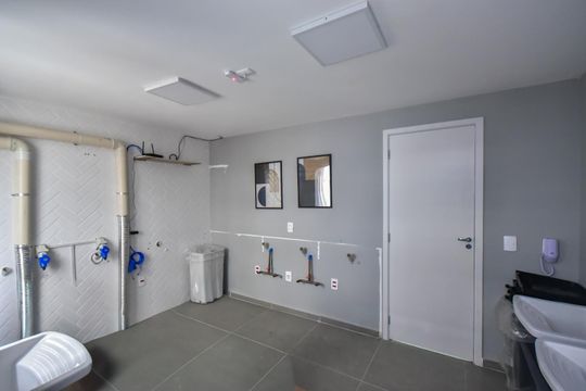 Área comum de kitnet/studio à venda com 1 quarto, 18m² em Vila Plana, São Paulo