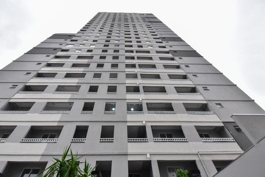 Fachada de kitnet/studio à venda com 1 quarto, 18m² em Vila Plana, São Paulo
