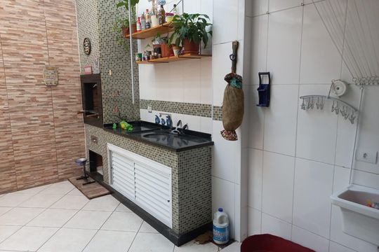 Espaço Gourmet de casa à venda com 3 quartos, 212m² em Baeta Neves, São Bernardo do Campo