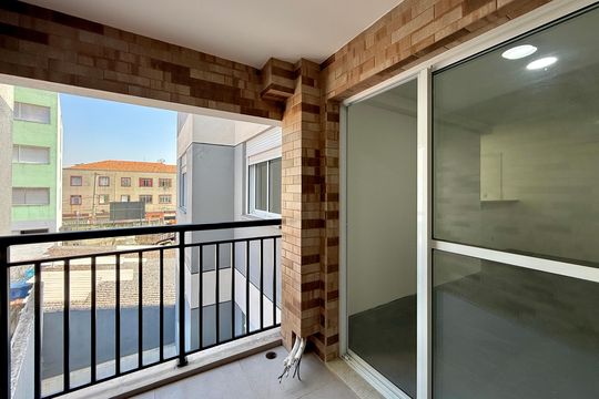 Sacada de apartamento para alugar com 2 quartos, 56m² em Santo Amaro, São Paulo