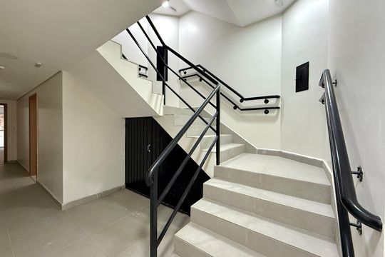 Hall Bloco  de apartamento para alugar com 2 quartos, 56m² em Santo Amaro, São Paulo