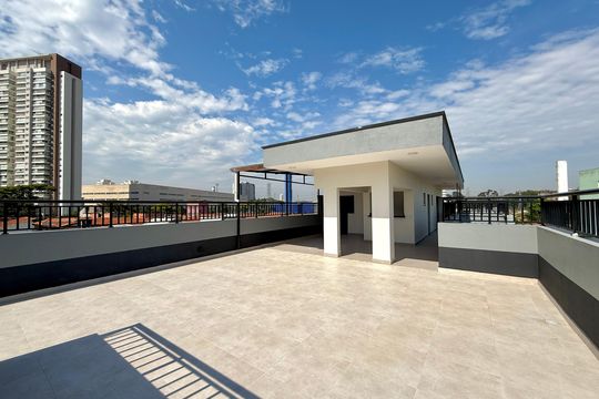 Espaço para Festas  de apartamento à venda com 1 quarto, 35m² em Santo Amaro, São Paulo