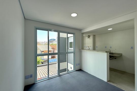 Sala de apartamento para alugar com 1 quarto, 35m² em Santo Amaro, São Paulo