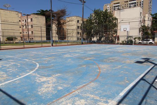 Área comum - Quadra de apartamento à venda com 2 quartos, 52m² em Jacarepaguá, Rio de Janeiro