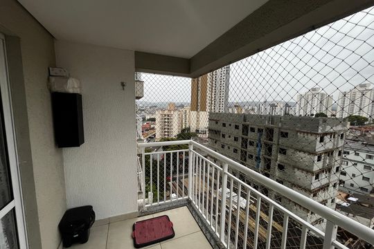 Varanda da Sala de apartamento à venda com 2 quartos, 57m² em Lauzane Paulista, São Paulo