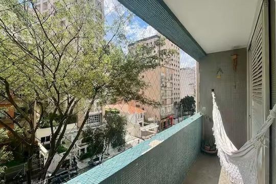 Varanda de apartamento para alugar com 1 quarto, 110m² em Consolação, São Paulo