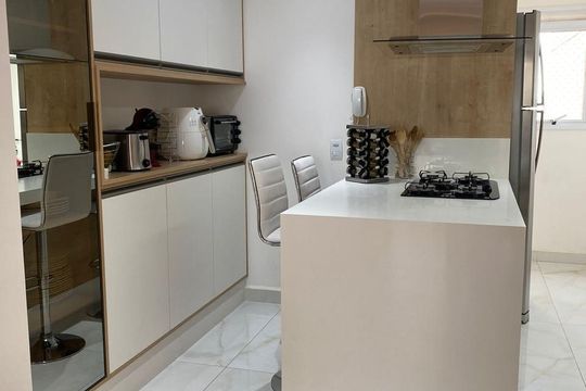 Cozinha  de apartamento à venda com 3 quartos, 127m² em Cursino, São Paulo