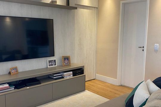 Sala de apartamento à venda com 3 quartos, 127m² em Cursino, São Paulo