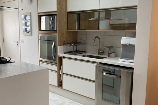 Cozinha  de apartamento à venda com 3 quartos, 127m² em Cursino, São Paulo