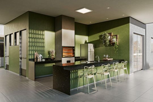Apartamento à venda com 2 quartos, 43m² em Alípio de Melo, Belo Horizonte