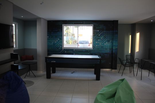 Área comum de apartamento à venda com 2 quartos, 60m² em Jk, Contagem