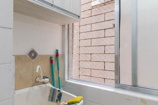 Cozinha de apartamento à venda com 1 quarto, 39m² em Cidade Baixa, Porto Alegre