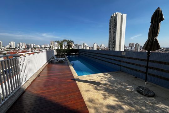 Área comum - Piscina de apartamento à venda com 3 quartos, 126m² em Lauzane Paulista, São Paulo