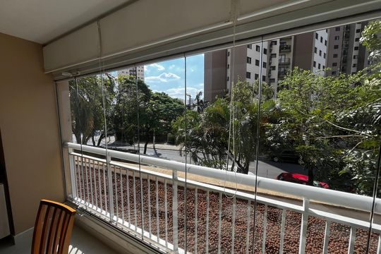 Varanda da Sala de apartamento à venda com 3 quartos, 126m² em Lauzane Paulista, São Paulo