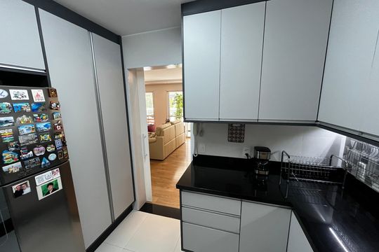 Cozinha de apartamento à venda com 3 quartos, 126m² em Lauzane Paulista, São Paulo