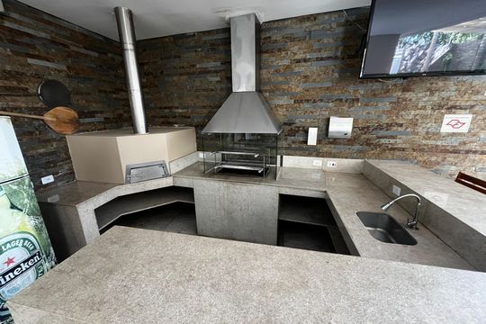 Área comum - Churrasqueira de apartamento à venda com 3 quartos, 126m² em Lauzane Paulista, São Paulo