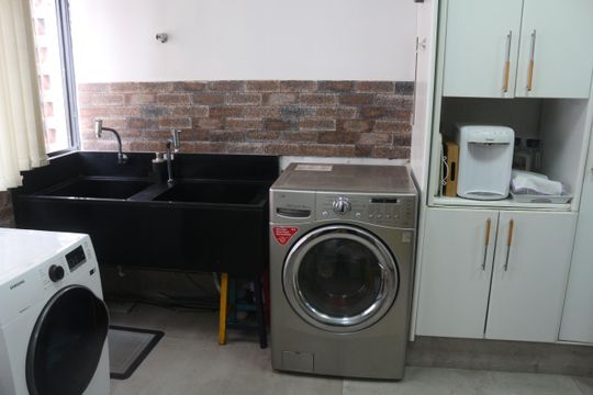 Área de Serviço de apartamento à venda com 4 quartos, 247m² em Santa Paula, São Caetano do Sul