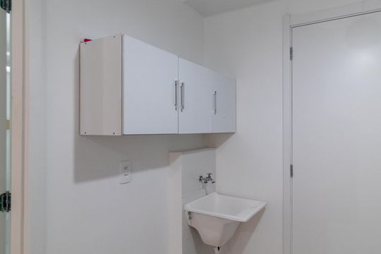 Área de Serviço de apartamento para alugar com 1 quarto, 30m² em Bom Retiro, São Paulo