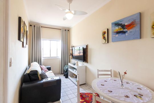 Apartamento para alugar com 1 quarto, 35m² em Aviação, Praia Grande