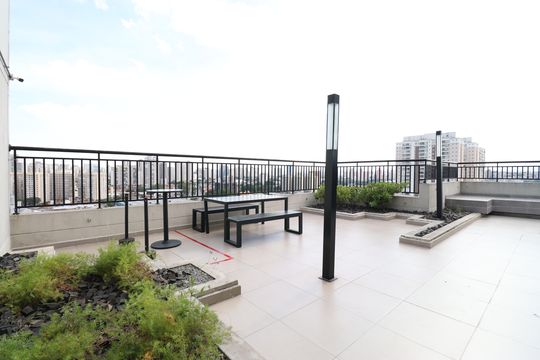 Área comum de kitnet/studio à venda com 1 quarto, 30m² em Bom Retiro, São Paulo