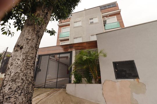 Fachada de apartamento à venda com 3 quartos, 62m² em Vila Lucinda, Santo André