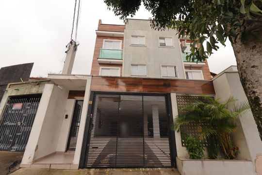 Fachada de apartamento à venda com 3 quartos, 62m² em Vila Lucinda, Santo André