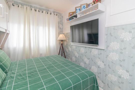 Quarto 2 de apartamento à venda com 2 quartos, 57m² em Tristeza, Porto Alegre