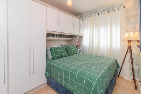 Quarto 2 de apartamento à venda com 2 quartos, 57m² em Tristeza, Porto Alegre