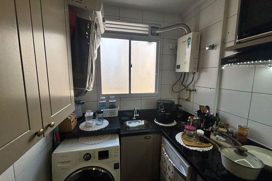 Cozinha de apartamento à venda com 2 quartos, 58m² em Vila Rosa, Novo Hamburgo