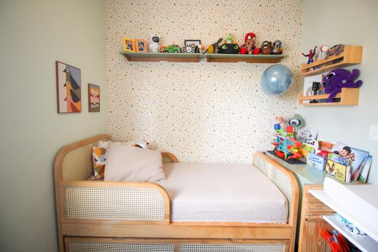Quarto de apartamento para alugar com 2 quartos, 89m² em Jardim Ampliacao, São Paulo