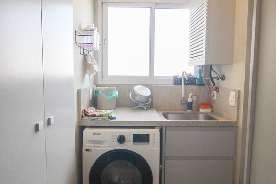 Área de Serviço de apartamento para alugar com 2 quartos, 89m² em Jardim Ampliacao, São Paulo