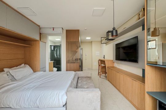 Studio de kitnet/studio à venda com 1 quarto, 25m² em Pinheiros, São Paulo