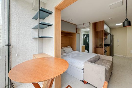Studio de kitnet/studio à venda com 1 quarto, 25m² em Pinheiros, São Paulo