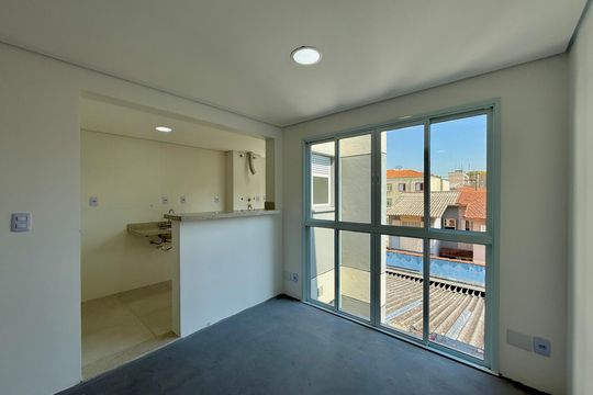 Sala de apartamento à venda com 1 quarto, 35m² em Santo Amaro, São Paulo