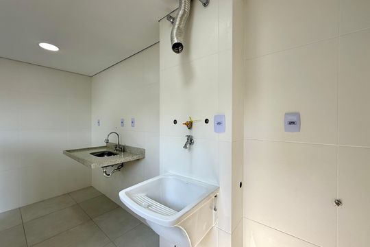 Área de Serviço de apartamento à venda com 1 quarto, 35m² em Santo Amaro, São Paulo